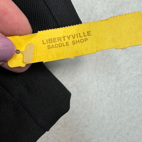 Foxwood Riding Attire Long Sleeve Button Down Jacket Womens Size 12 Black - Picture 4 of 13